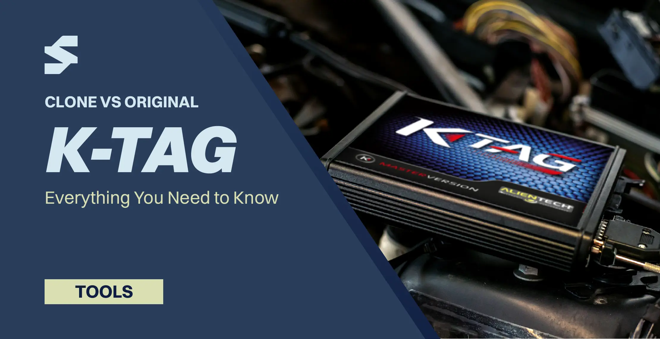 Alientech K-TAG programmer / Clone VS Original