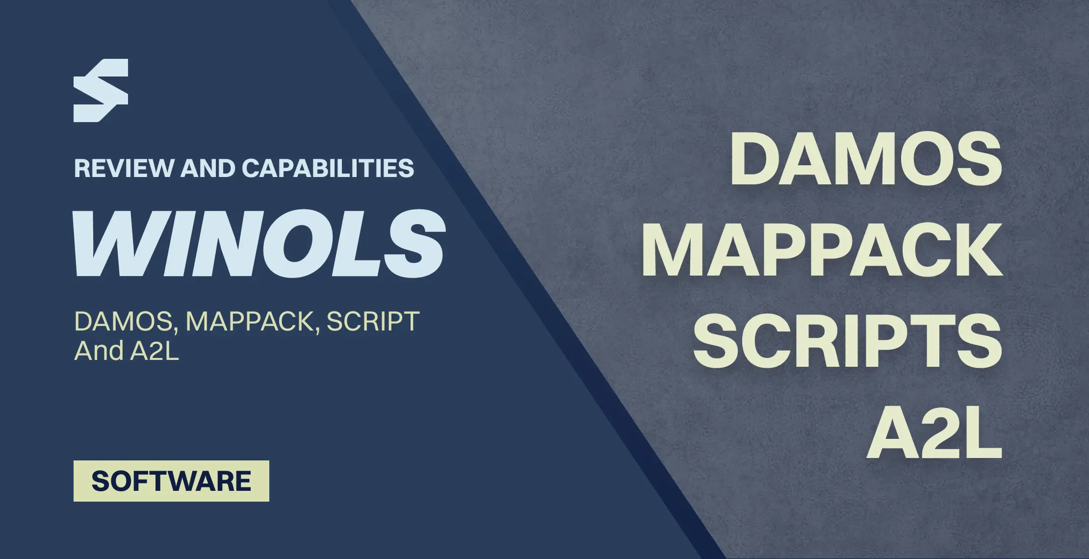 WinOLS Mappack, Damos, A2L, Script