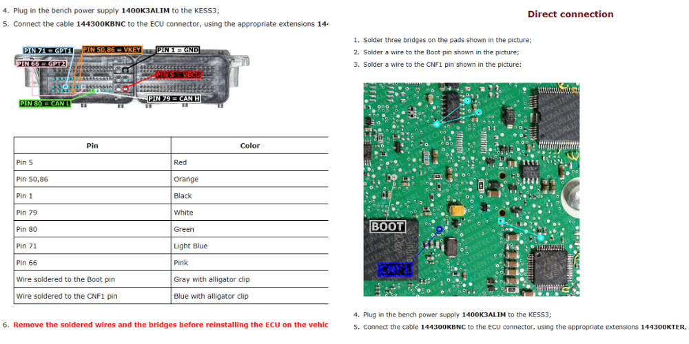 MK7 ECU continental Simos 18.1 programming