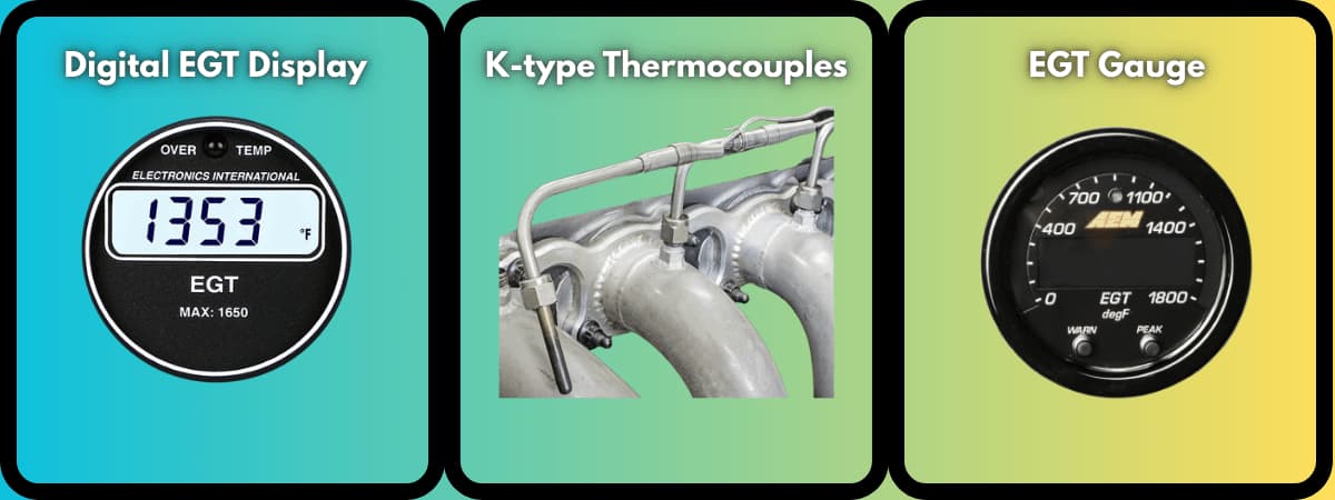 EGT (Exhaust Gas Temperature) for performance tuning ecu file